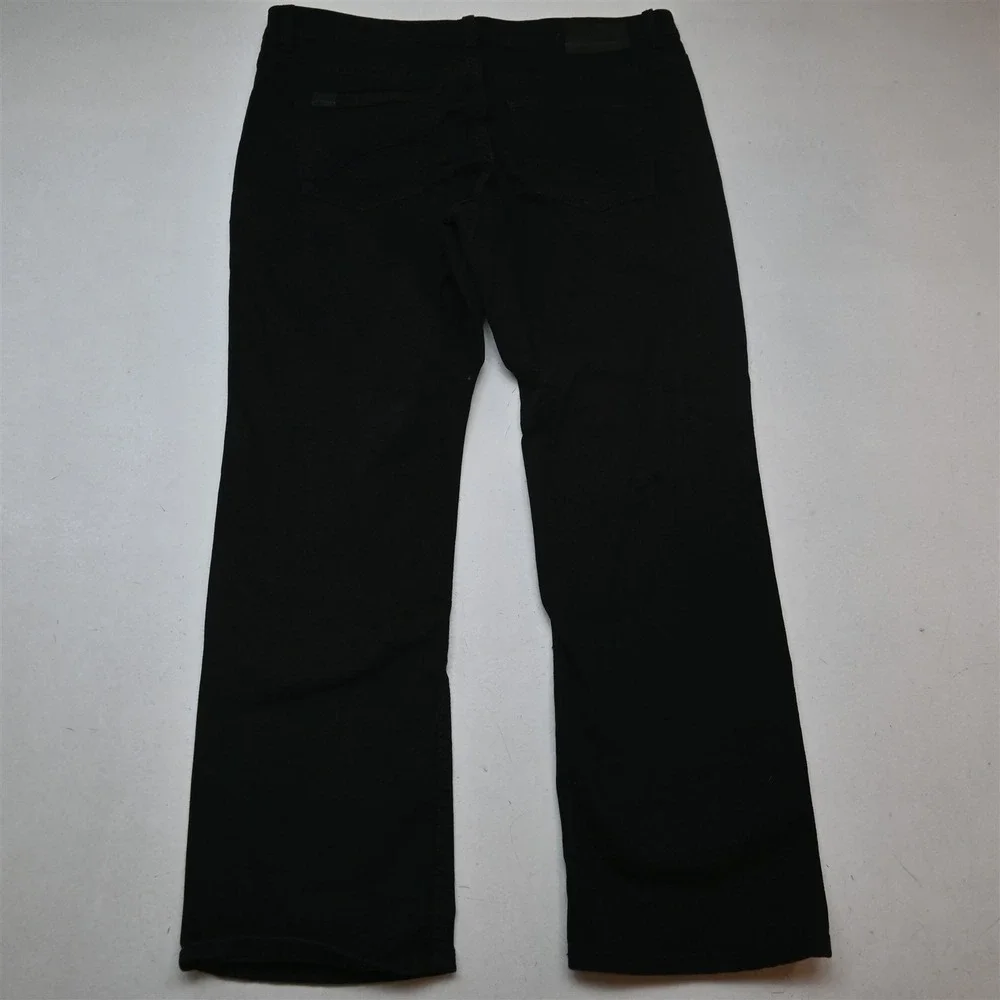 Buckle 38x32 Black Stretch Denim Tyler Bootcut Mens Jeans